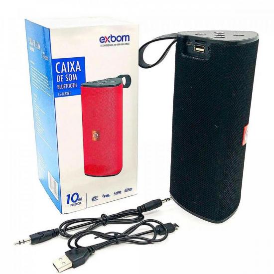 Caixa de Som Bluetooth Multimídia CS-M33BT Preta EXBOM por 74,90 à vista no boleto/pix ou parcele em até 2x sem juros. Compre na loja Mundomax!