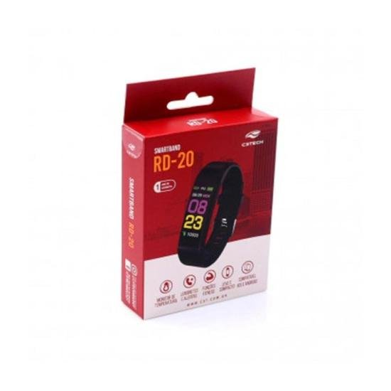 Relogio SmartWatch C3Tech RD-20BK Preto por 82,90 à vista no boleto/pix ou parcele em até 3x sem juros. Compre na loja Mundomax!