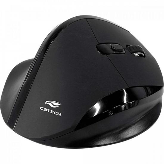 Mouse Sem Fio C3Tech M-W120BK Ergo Preto por 68,99 à vista no boleto/pix ou parcele em até 2x sem juros. Compre na loja Mundomax!