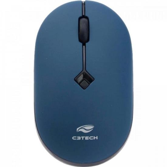 Mouse Sem Fio C3TEech M-W60BL RC Nano 1600DPI Azul por 41,00 à vista no boleto/pix ou parcele em até 1x sem juros. Compre na loja Mundomax!