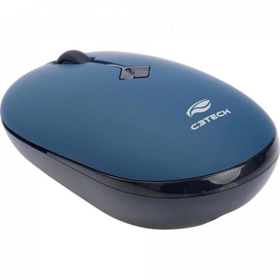 Mouse Sem Fio C3TEech M-W60BL RC Nano 1600DPI Azul por 41,00 à vista no boleto/pix ou parcele em até 1x sem juros. Compre na loja Mundomax!