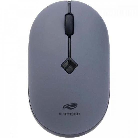 Mouse Sem Fio C3Tech M-W60GY RC Nano1600dpi Cinza por 43,99 à vista no boleto/pix ou parcele em até 1x sem juros. Compre na loja Mundomax!