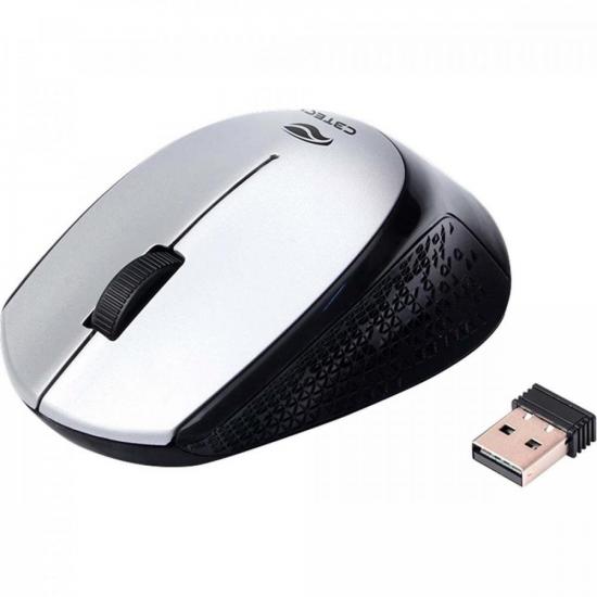 Mouse Sem Fio C3Tech M-W50SI RC Nano 1600DPI Prata por 38,00 à vista no boleto/pix ou parcele em até 1x sem juros. Compre na loja Mundomax!