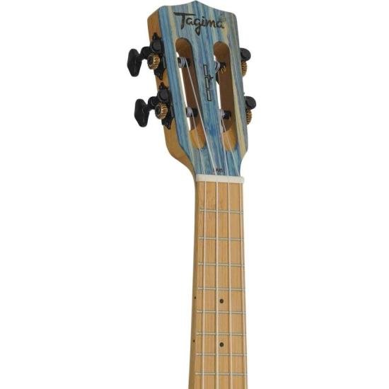 Ukulele Soprano TAGIMA Laki - S Transparent Blue Satin por 590,99 à vista no boleto/pix ou parcele em até 10x sem juros. Compre na loja Mundomax!