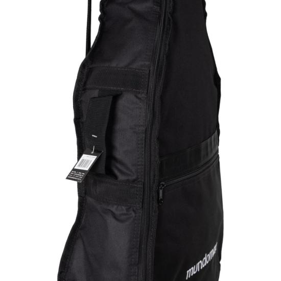 Capa para Violão Folk Acolchoada Preta MUNDOMAX por 106,99 à vista no boleto/pix ou parcele em até 4x sem juros. Compre na loja Mundomax!