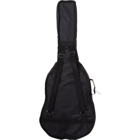 Capa para Violão Folk Acolchoada Preta MUNDOMAX por 106,99 à vista no boleto/pix ou parcele em até 4x sem juros. Compre na loja Mundomax!