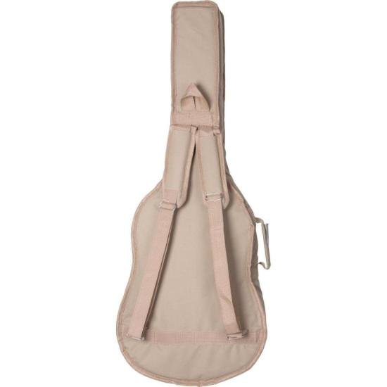 Capa para Violão Folk Acolchoada com Bolsa Cargo Bege MUNDOMAX por 138,99 à vista no boleto/pix ou parcele em até 5x sem juros. Compre na loja Mundomax!