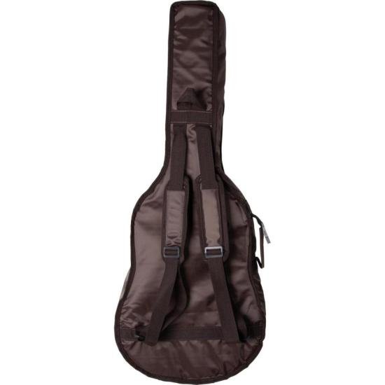 Capa para Violão Folk Nylon 70 Acolchoada com Bolsa Cargo Marrom por 151,99 à vista no boleto/pix ou parcele em até 6x sem juros. Compre na loja Mundomax!