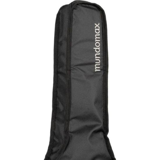 Capa para Guitarra Acolchoada Preta MUNDOMAX por 109,00 à vista no boleto/pix ou parcele em até 4x sem juros. Compre na loja Mundomax!