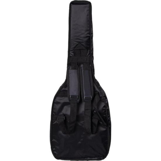 Capa para Guitarra Nylon 70 Acolchoada com Bolsa Cargo Preta MUNDOMAX por 147,99 à vista no boleto/pix ou parcele em até 5x sem juros. Compre na loja Mundomax!