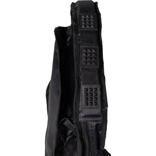 Capa para Contrabaixo Nylon 70 Acolchoada com Bolsa Cargo Preta MUNDOMAX por 154,99 à vista no boleto/pix ou parcele em até 6x sem juros. Compre na loja Mundomax!