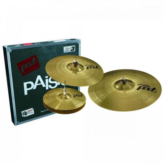 Set de Pratos PAISTE PST3 Universal por 1.999,99 à vista no boleto/pix ou parcele em até 12x sem juros. Compre na loja Mundomax!