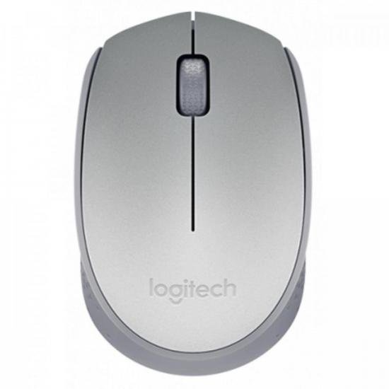 Mouse Sem Fio Logitech M170 Prata por 79,99 à vista no boleto/pix ou parcele em até 3x sem juros. Compre na loja Mundomax!