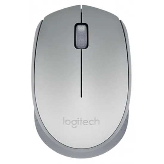 Mouse Sem Fio Logitech M170 Prata (76206)