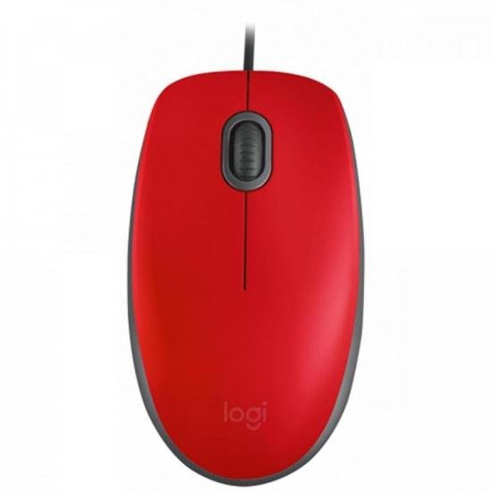 Mouse LOGITECH M110 Silent Vermelho por 69,99 à vista no boleto/pix ou parcele em até 2x sem juros. Compre na loja Mundomax!