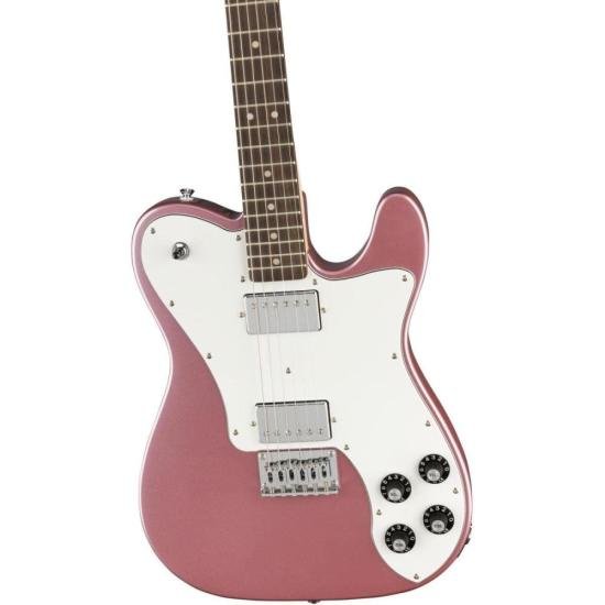 Guitarra Squier Telecaster DLX Affinity Burgundy Mist por 2.899,99 à vista no boleto/pix ou parcele em até 12x sem juros. Compre na loja Mundomax!