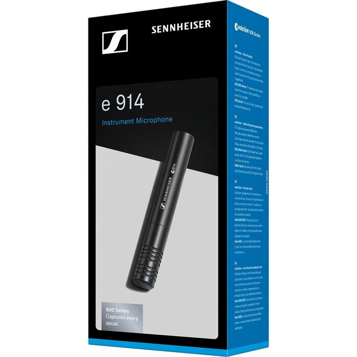 Sennheiser e914 コンデンサーマイク Microfone Sennheiser E914 Condensador Cardióide - Mundomax