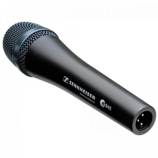Microfone Sennheiser E945 Dinâmico Supercardióide por 1.469,00 à vista no boleto/pix ou parcele em até 12x sem juros. Compre na loja Mundomax!