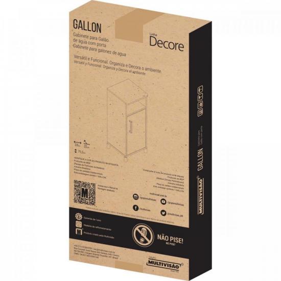 Gabinete Para Filtro de Água Gallon Branco Multivisão por 119,99 à vista no boleto/pix ou parcele em até 4x sem juros. Compre na loja Mundomax!