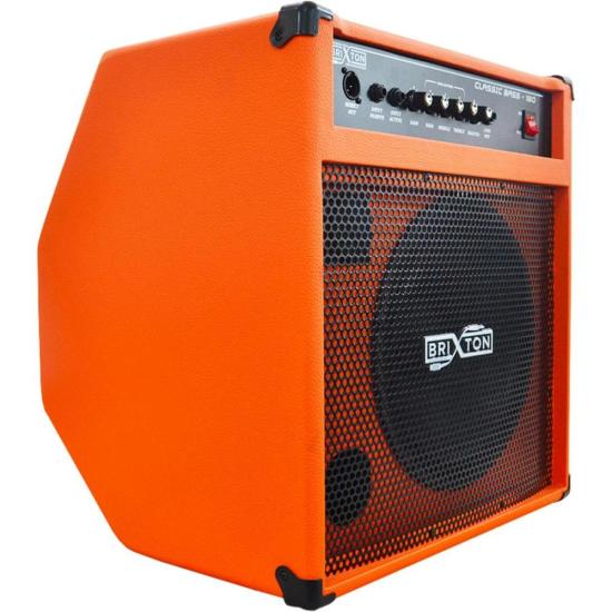 Amplificador para Baixo BRIXTON Classic Bass 180 Laranja por 2.419,99 à vista no boleto/pix ou parcele em até 12x sem juros. Compre na loja Mundomax!