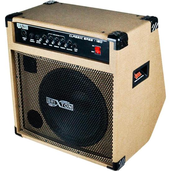 Amplificador para Baixo BRIXTON Classic Bass 180 Nude por 2.699,99 à vista no boleto/pix ou parcele em até 12x sem juros. Compre na loja Mundomax!