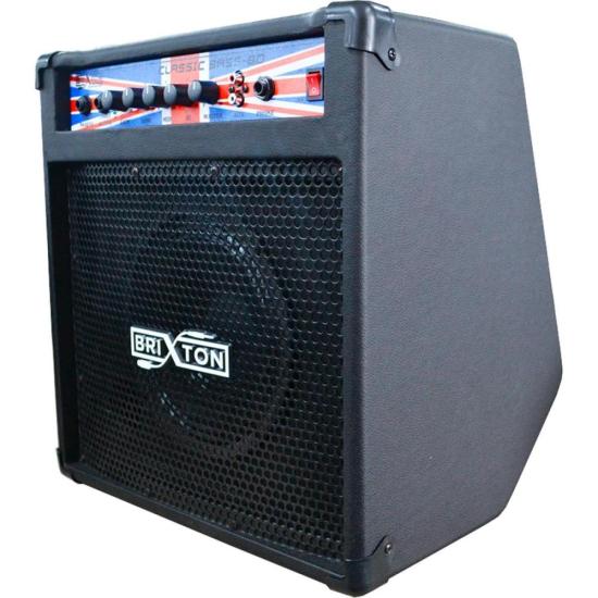 Amplificador Para Baixo Brixton Classic Bass 80 Preto por 989,99 à vista no boleto/pix ou parcele em até 10x sem juros. Compre na loja Mundomax!