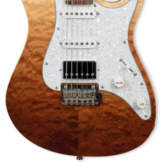 Guitarra Tagima Stella DW Transparent Black Fade por 4.250,00 à vista no boleto/pix ou parcele em até 12x sem juros. Compre na loja Mundomax!