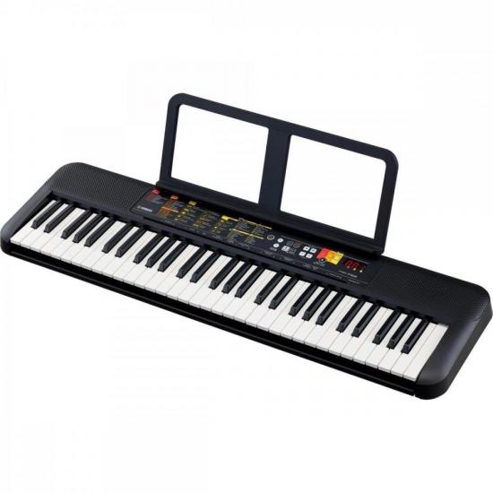 Teclado Yamaha PSR-F52 Arranjador Preto por 769,00 à vista no boleto/pix ou parcele em até 10x sem juros. Compre na loja Mundomax!