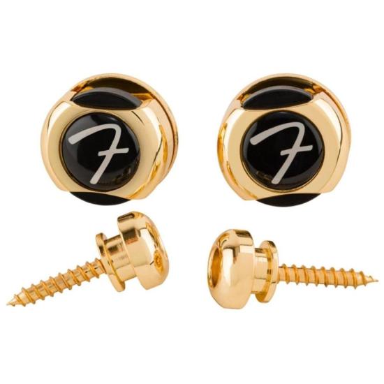 Straplock FENDER Infinity Gold por 170,00 à vista no boleto/pix ou parcele em até 6x sem juros. Compre na loja Mundomax!