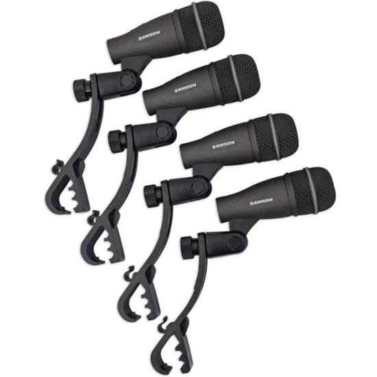 Kit Microfone SAMSON DK705 para Bateria Preto por 2.899,99 à vista no boleto/pix ou parcele em até 12x sem juros. Compre na loja Mundomax!