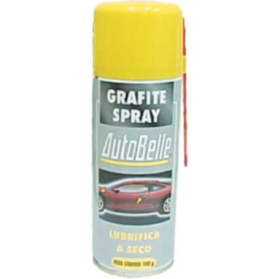Spray Grafite 100g AUTOBELLE por 0,00 à vista no boleto/pix ou parcele em até 1x sem juros. Compre na loja Mundomax!