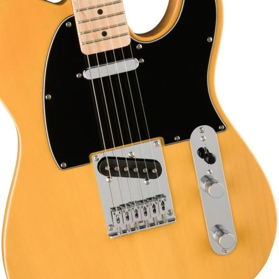 Guitarra Squier Telecaster Affinity Butterscotch Blonde por 2.699,00 à vista no boleto/pix ou parcele em até 12x sem juros. Compre na loja Mundomax!