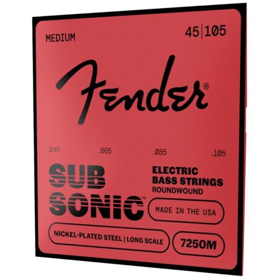 Encordoamento Fender para Baixo 4C .045 Super 7250\