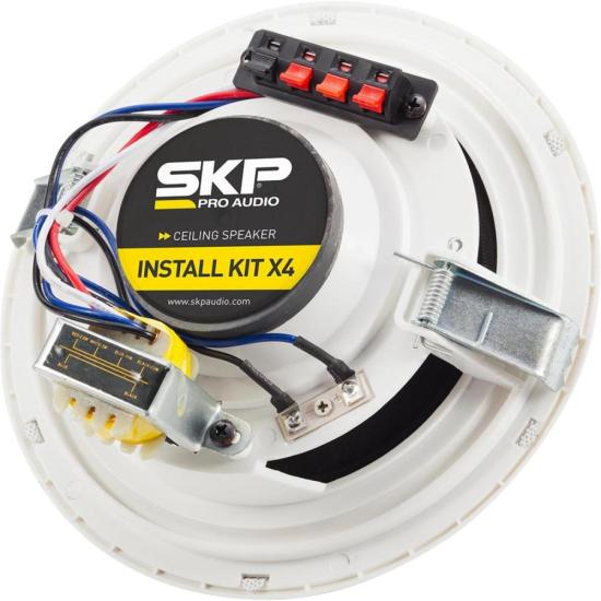Kit Arandela SKP Install Kit X4 Branco por 530,90 à vista no boleto/pix ou parcele em até 10x sem juros. Compre na loja Mundomax!