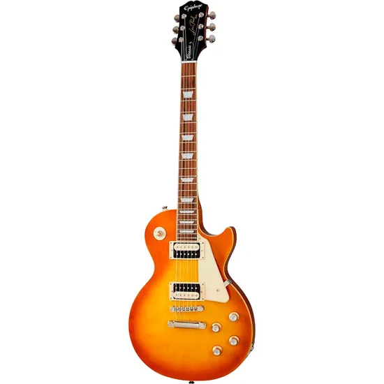 Guitarra Epiphone Les Paul Classic Honey Burst por 7.116,90 à vista no boleto/pix ou parcele em até 12x sem juros. Compre na loja Mundomax!
