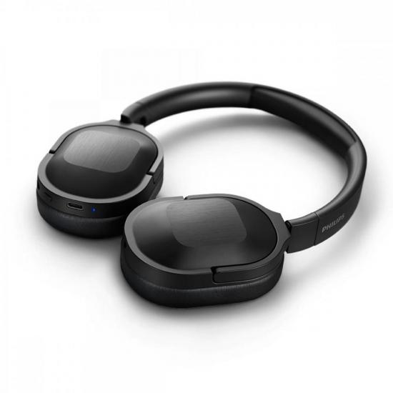 Fone de Ouvido Philips TAH6506 Bluetooth Preto por 480,00 à vista no boleto/pix ou parcele em até 10x sem juros. Compre na loja Mundomax!