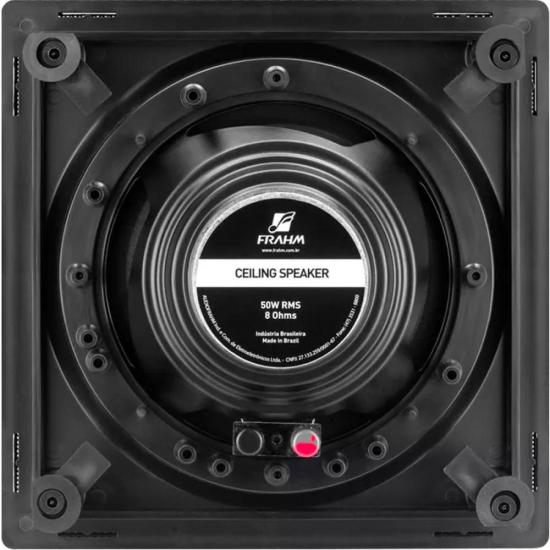 Arandela 6\" FRAHM 50W Quadrada 6CX Preta por 263,00 à vista no boleto/pix ou parcele em até 10x sem juros. Compre na loja Mundomax!