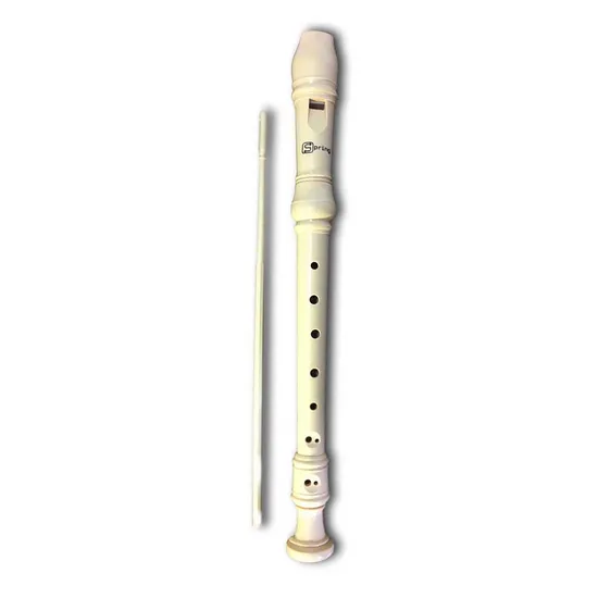 Flauta Doce SPRING Germânica Marfim (76756)