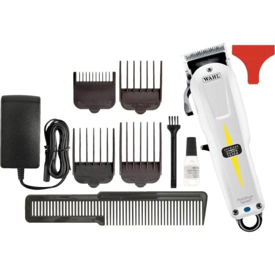 Máquina de Cortar Cabelo Wahl Super Taper Cordless por 644,99 à vista no boleto/pix ou parcele em até 10x sem juros. Compre na loja Mundomax!