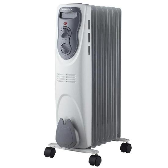 Aquecedor Residencial a Óleo Ventisol 1500W Cinza 220v por 470,00 à vista no boleto/pix ou parcele em até 10x sem juros. Compre na loja Mundomax!