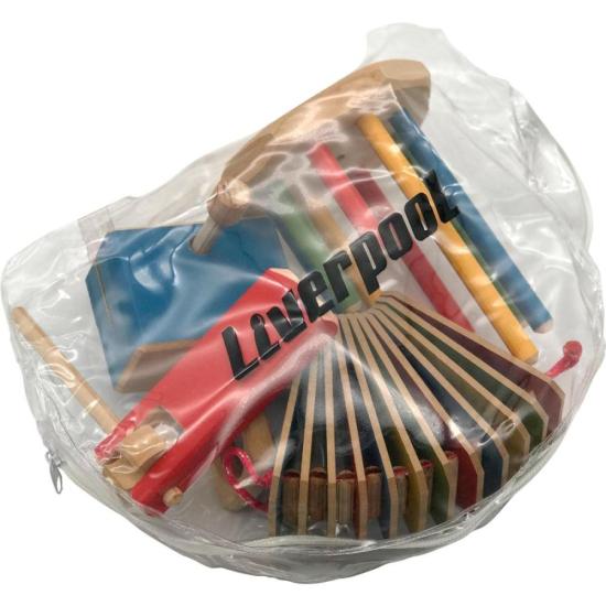 Kit de Musicalização Infantil Com 4 Peças 5519 Liverpool por 180,00 à vista no boleto/pix ou parcele em até 7x sem juros. Compre na loja Mundomax!
