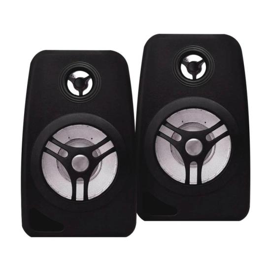 Caixa de Som Para Ambiente Orion 4\" 70W Preta por 126,99 à vista no boleto/pix ou parcele em até 5x sem juros. Compre na loja Mundomax!