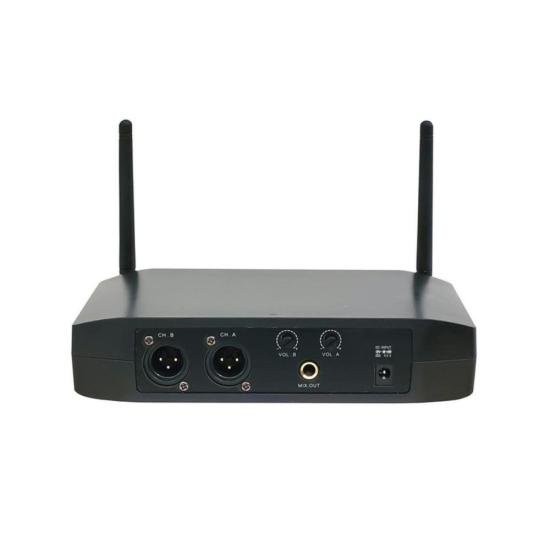 Sistema de Microfone Sem Fio Duplo Leson LS902 Plus Preto por 770,99 à vista no boleto/pix ou parcele em até 10x sem juros. Compre na loja Mundomax!