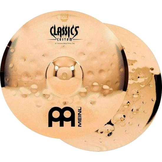Prato Hihat 14\" MEINL Classic Custom Extreme Metal CC14EMH-B (76831)