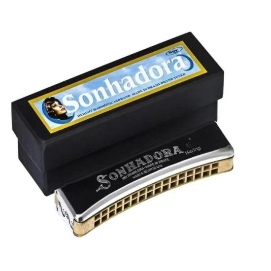 Gaita Hering Sonhadora Oitavada Dó 32 Vozes por 160,00 à vista no boleto/pix ou parcele em até 6x sem juros. Compre na loja Mundomax!