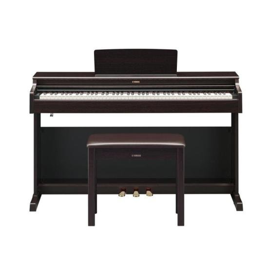Piano Yamaha YDP-165R Digital Arius Rosewood por 10.239,00 à vista no boleto/pix ou parcele em até 12x sem juros. Compre na loja Mundomax!