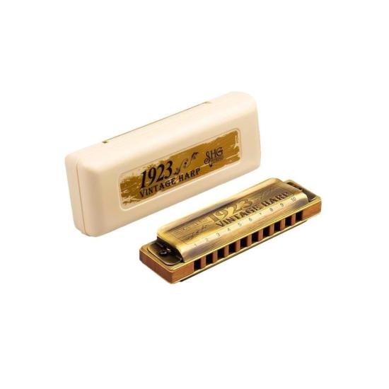 Gaita Diatônica Hering Vintage Harp Sol por 222,99 à vista no boleto/pix ou parcele em até 8x sem juros. Compre na loja Mundomax!