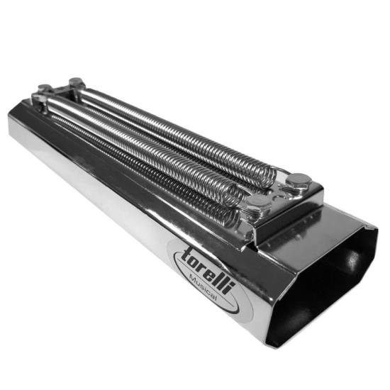 Reco-Reco Profissional TORELLI 2 Molas TR500 Cromado por 169,99 à vista no boleto/pix ou parcele em até 6x sem juros. Compre na loja Mundomax!