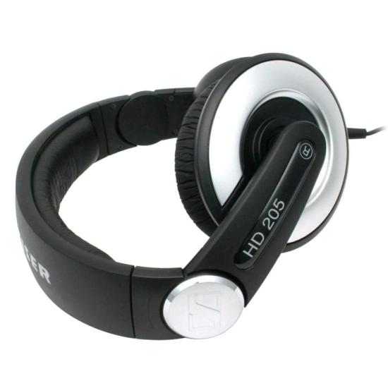 Fone de Ouvido Sennheiser HD205 II West Preto - Mundomax