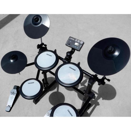 Bateria Eletrônica LIVERPOOL Drum One 10901 por 3.999,99 à vista no boleto/pix ou parcele em até 12x sem juros. Compre na loja Mundomax!